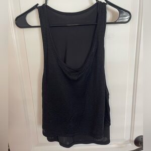 Lululemon black tank
